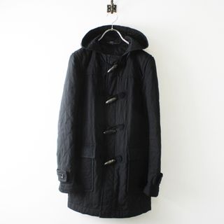 コムデギャルソンオムプリュス(COMME des GARCONS HOMME PLUS)のAD2013 COMME des GARCONS HOMME PLUS コムデギャルソンオムプリュス エステルウール ダッフルコート S/ブラック メンズ【2400013114691】(ダッフルコート)