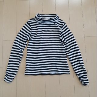 ネイビーナチュラル(navy natural)のキッズタートルネック(Tシャツ/カットソー)