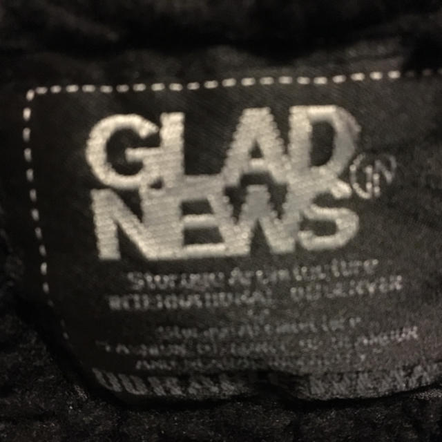 GLAD NEWS(グラッドニュース)のGLAD  NEWS フェイクレザーブルゾン レディースのジャケット/アウター(ブルゾン)の商品写真