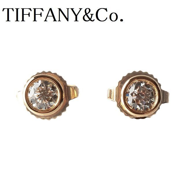 Tiffany & Co. - ティファニー ダイヤピアス バイザヤード ダイヤ0.28ct 【8410】