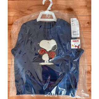 ユニクロ(UNIQLO)の【新品】UNIQLO ピーナッツ　裏起毛スウェットシャツ(Tシャツ/カットソー)