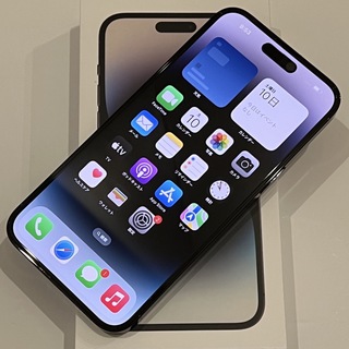 アップル(Apple)の中古美品 SIMフリー iPhone14 Promax 1TB スペースブラック(スマートフォン本体)