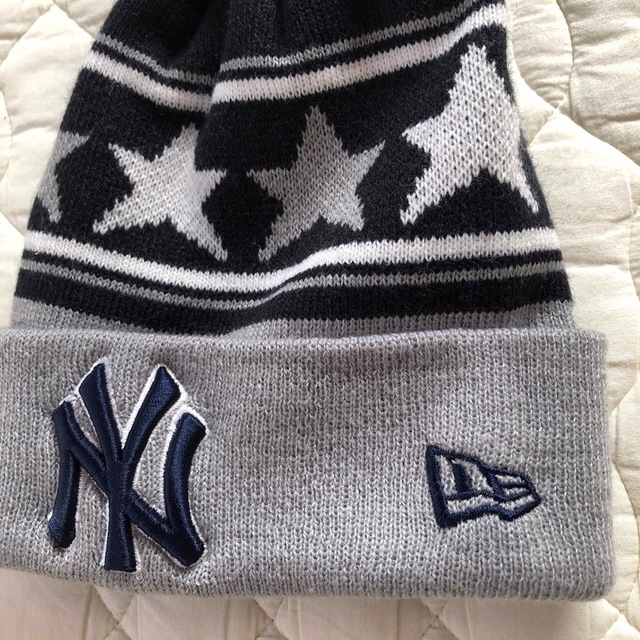 95 ニューヨークヤンキース　スタジャン　ニット帽