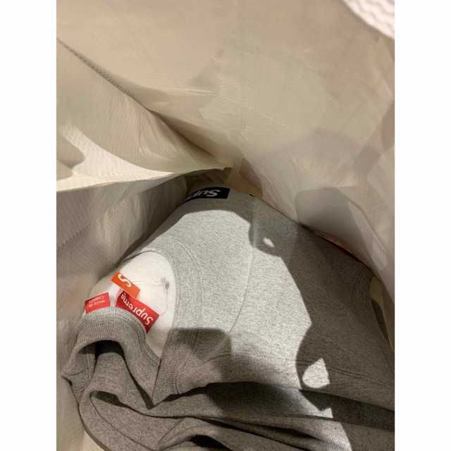 Supreme Box Logo Crewneck "Heather Grey"