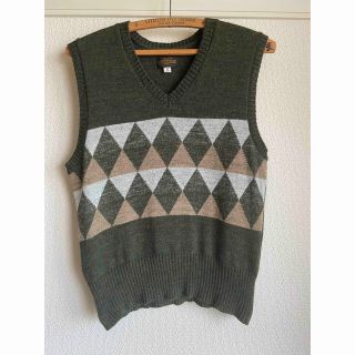 テンダーロイン(TENDERLOIN)のBUTCHER PRODUCTS KNIT VEST ARGYLE(ベスト)