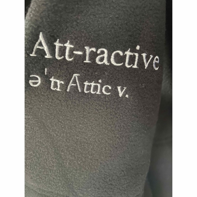 Att-ractive -əˈtrattic v.- フリースリバーシブルベスト 4