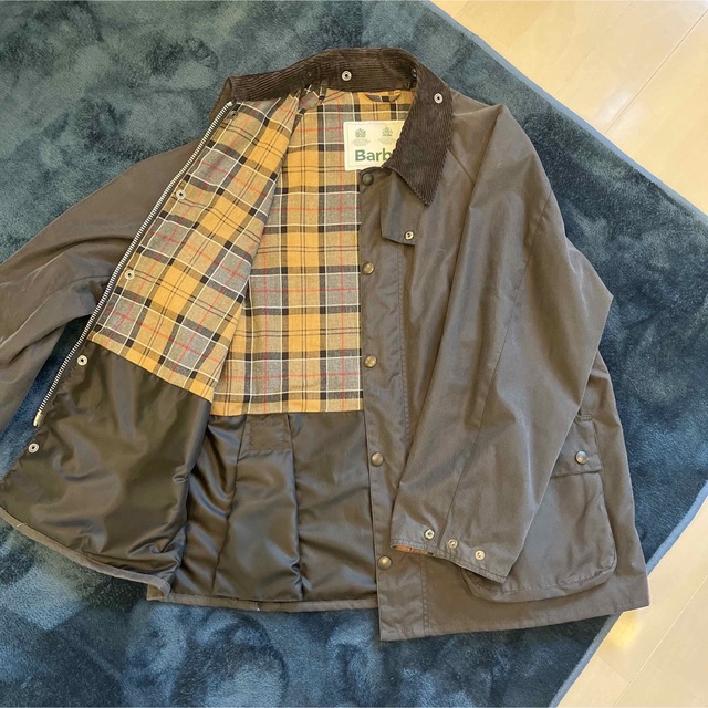 Barbour OS WAX BEDALE 21AW グレー 40 バブアー