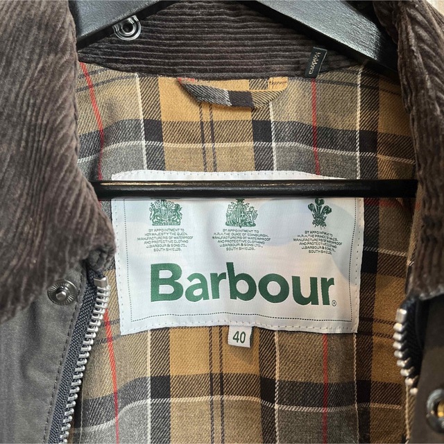 Barbour(バーブァー)のBarbour OS WAX BEDALE グレー 40 バブアー ビデイル メンズのジャケット/アウター(ブルゾン)の商品写真