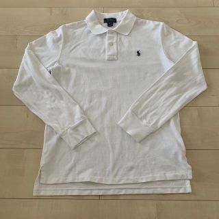 ポロラルフローレン(POLO RALPH LAUREN)のラルフローレン  ポロシャツ　白14-16 160(Tシャツ/カットソー)