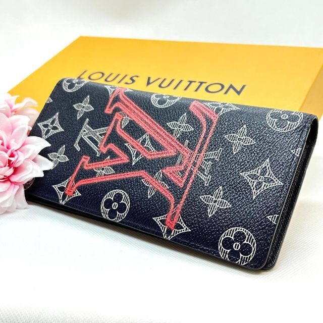 国内最安値! VUITTON LOUIS - アップサイドダウン ポルトフォイユ