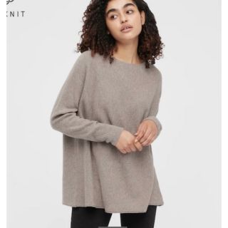 ユニクロ(UNIQLO)のUNIQLO 3dオーバーサイズセーター　xs(ニット/セーター)