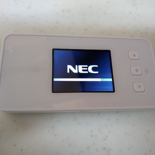 エヌイーシー(NEC)のモバイルルーター Speed Wi-Fi 5G X11(その他)