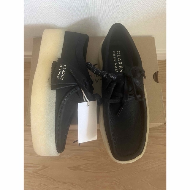 Clarks(クラークス)の新品　クラークス ワラビー Wallabee Cup ヌバック　UK3 23cm レディースの靴/シューズ(ローファー/革靴)の商品写真