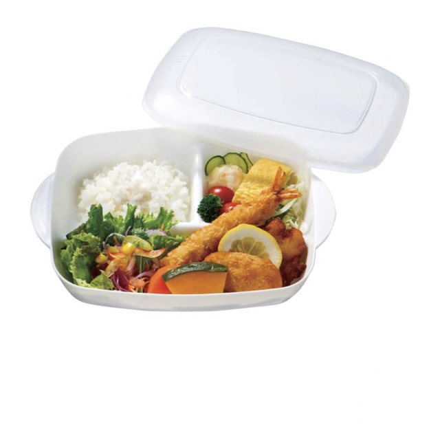 新品　作り置き弁当箱・家で食べる弁当箱　640ml インテリア/住まい/日用品のキッチン/食器(弁当用品)の商品写真