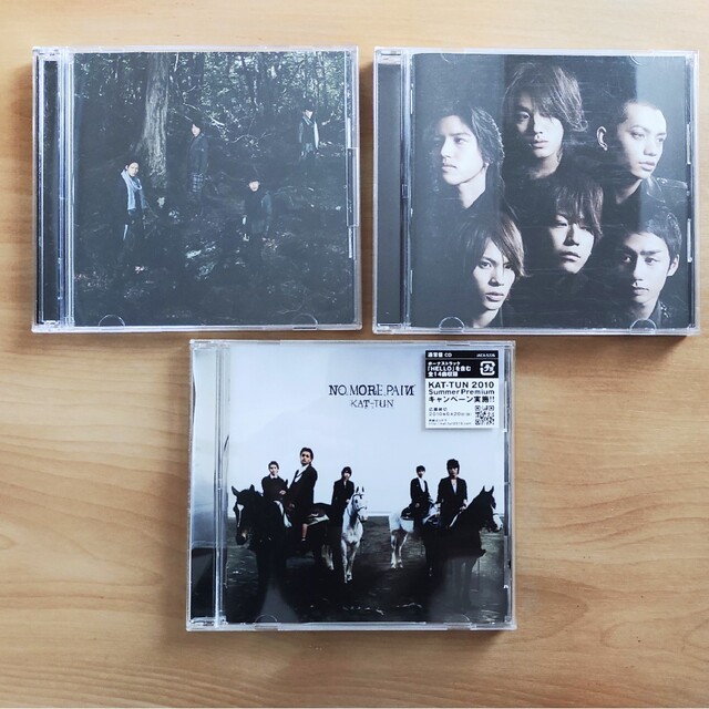 KAT-TUN(カトゥーン)のKAT-TUN アルバムCD 3枚セット エンタメ/ホビーのCD(ポップス/ロック(邦楽))の商品写真