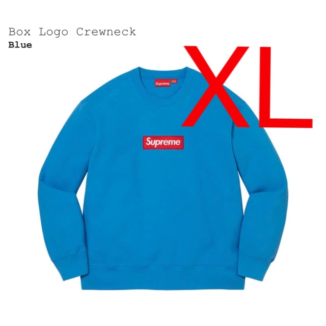 新品未使用XLサイズSupreme Box Logo Crewneck