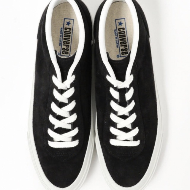 即納・送料無料 CONVERSE ワンスター J VTG HS スエード BLACK 国内