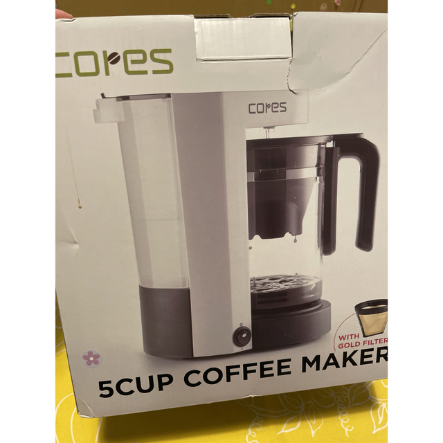 cores 5カップ コーヒーメーカー