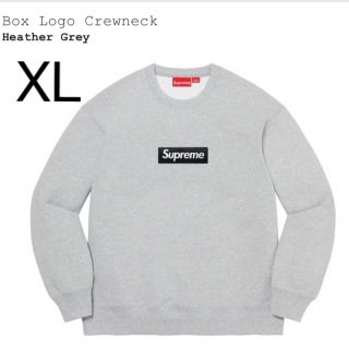 シュプリーム(Supreme)のSupreme Box Logo Crewneck "Heather Grey"(スウェット)