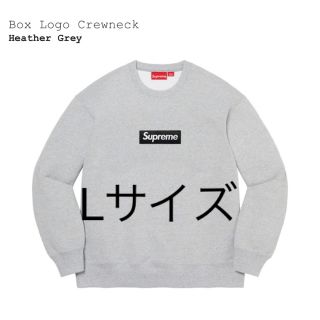 シュプリーム(Supreme)のSupreme Box Logo Crewneck Heather Grey(スウェット)