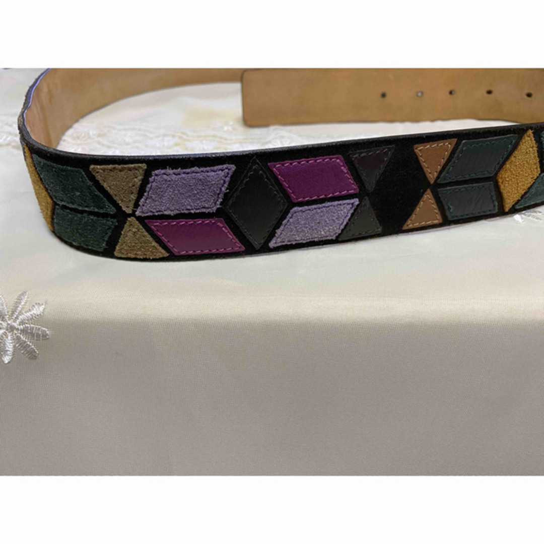ETRO - エトロ パッチワーク風メンズベルト(実家保管品)の通販 by 蔵