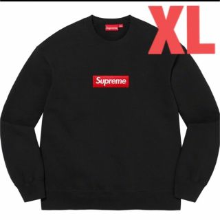 シュプリーム(Supreme)のXL supreme Box Logo Crewneck Black(スウェット)