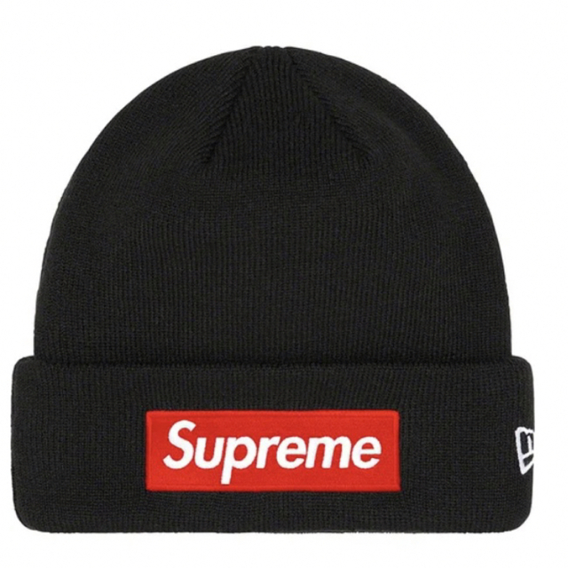 Supreme(シュプリーム)のボックスロゴ ビーニー newera box logo beanie メンズの帽子(ニット帽/ビーニー)の商品写真