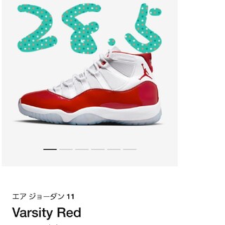 NIKE - Nike Air Jordan 11 "Varsity Red"　28.5