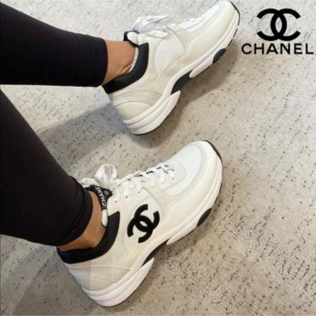 新しく着き - CHANEL 新品♡ CCマーク スニーカー 36サイズ CHANEL