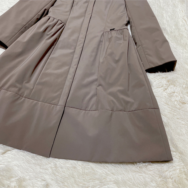 極美品!】FOXEY NY レイニークッションコート(コンサバ)-