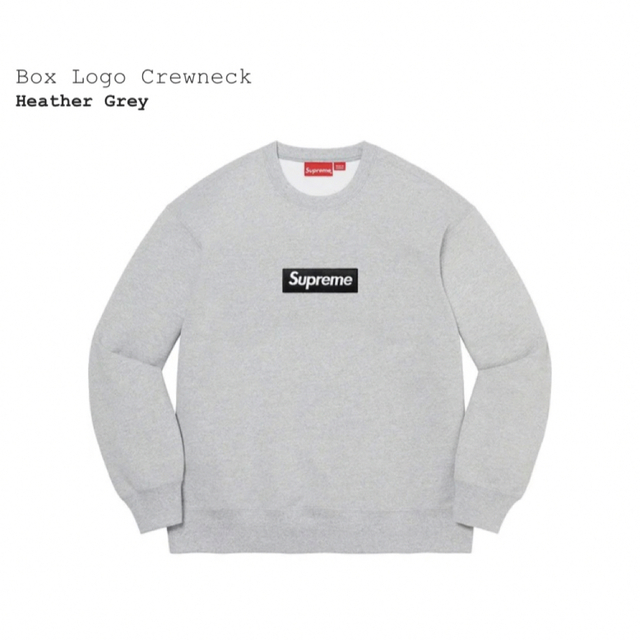 Supreme 22F/W Box Logo Crewneck