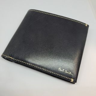 ポールスミス(Paul Smith)のポールスミス　ふたつ折り財布　ネイビー(折り財布)