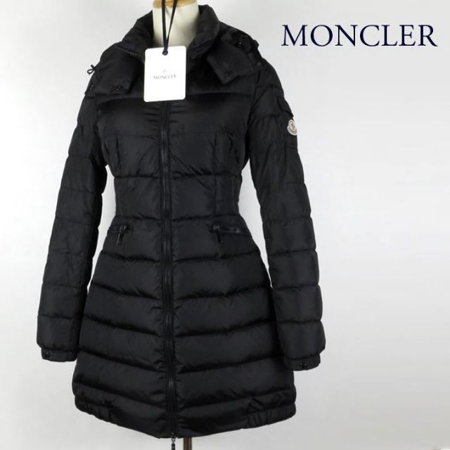 MONCLER(モンクレール)のモンクレール CHARPAL シャーパル 黒 サイズ0 国内正規品 レディースのジャケット/アウター(ダウンジャケット)の商品写真
