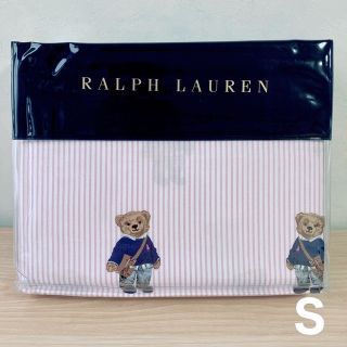 ラルフローレン(Ralph Lauren)のラルフローレン　ポロベア　ベアーストライプ　掛け布団カバー　布団カバー　S(シーツ/カバー)