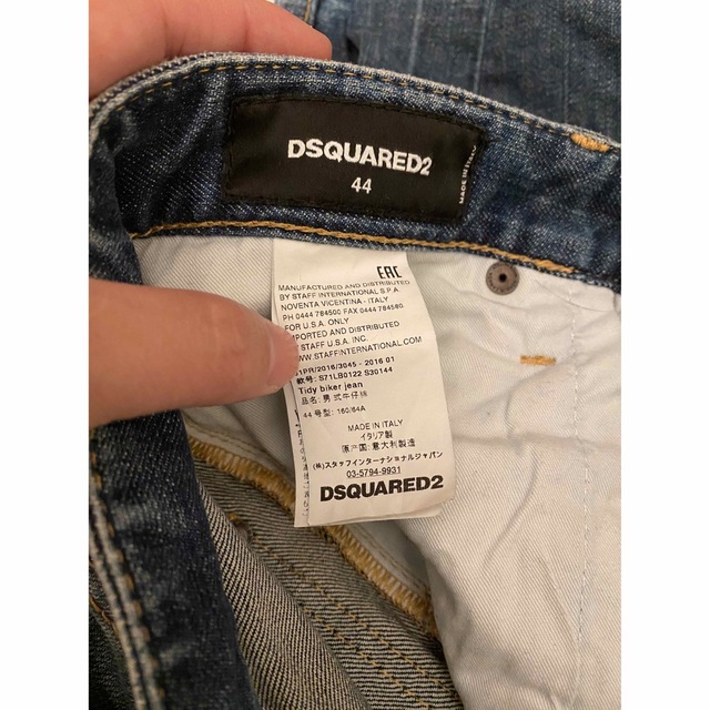 DSQUARED2(ディースクエアード)のDSQUARED2 TIDY BIKER JEAN 44サイズ メンズのパンツ(デニム/ジーンズ)の商品写真