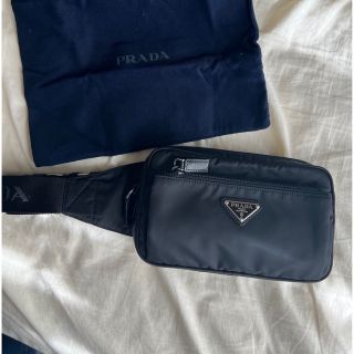 PRADA - 【美品】プラダ Re-Nylon xサフィアーノレザー ベルトバッグの