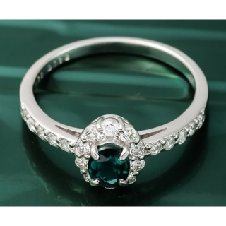Pt900 グランディディエライト・ダイヤモンド 指輪 品番r22-296(リング(指輪))