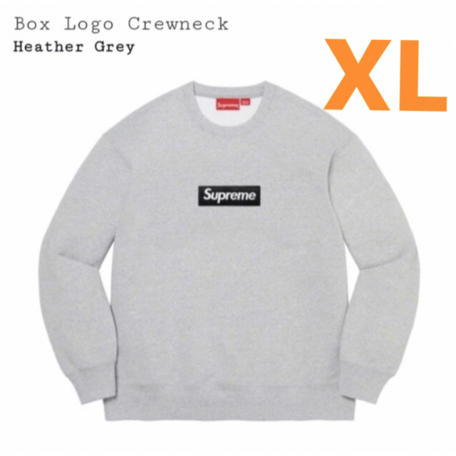 スウェットBox Logo Crewneck grey XL