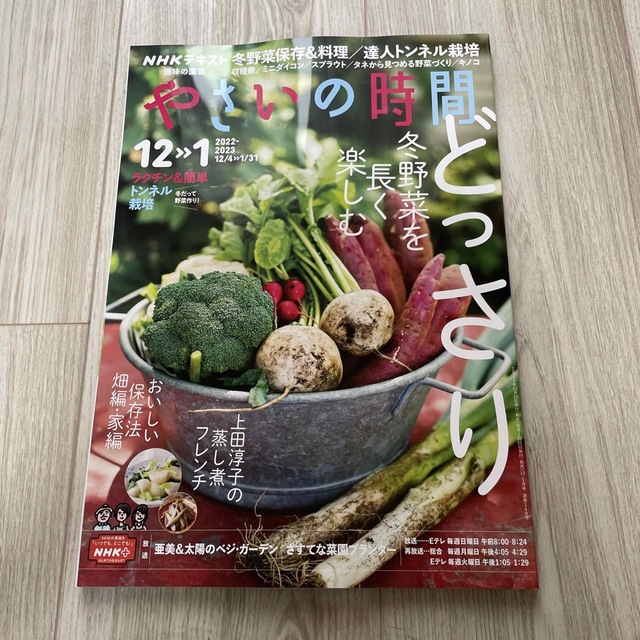 NHK 趣味の園芸 やさいの時間 2022年 12月号 エンタメ/ホビーの雑誌(その他)の商品写真