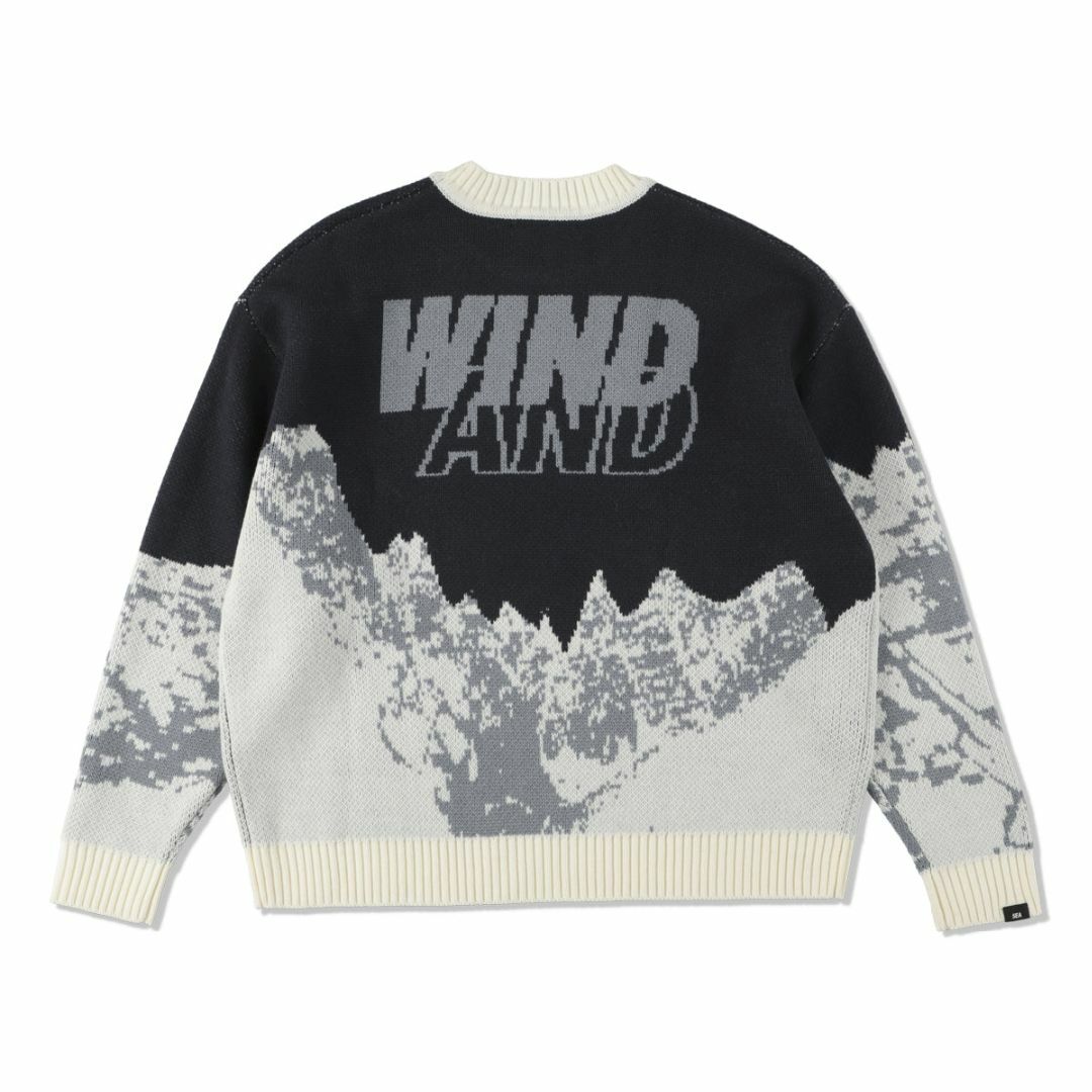 WIND AND SEA MT SNOW SWEATER XL BLUE 新作