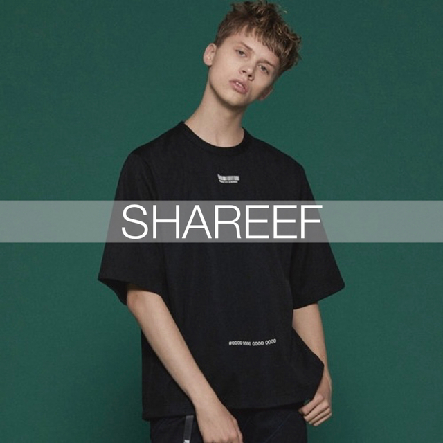 【SHAREEF】GEOMETRIC PATTERN BIG-T