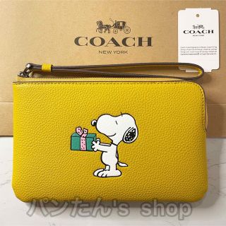 COACH - 【COACH X PEANUTS】リストレット スヌーピー ポーチの通販