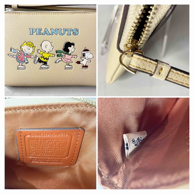 COACH X PEANUTS】リストレット スヌーピー&フレンズ ポーチアパレル