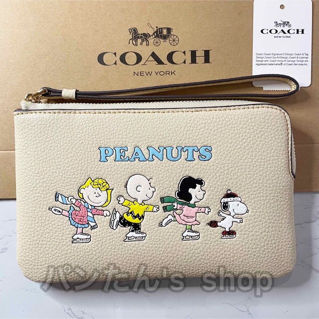 COACH - 【COACH X PEANUTS】リストレット スヌーピー&フレンズ ポーチ ...