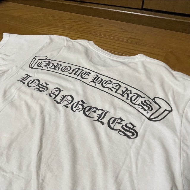 CHROME HEARTS クロムハーツ ロサンゼルス限定半袖Tシャツ ホワイト