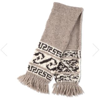 ウィンダンシー(WIND AND SEA)のWIND AND SEA COWICHAN MUFFLER / BEIGE(マフラー)