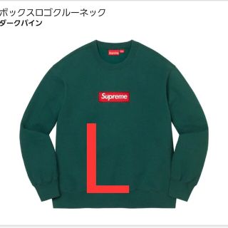 シュプリーム(Supreme)のSupreme Box Logo Crewneck "Dark Pine"(スウェット)