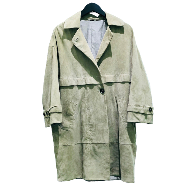 新品 】 BRUNELLO CUCINELLI ブルネロクチネリ BRUNELLO CUCINELLI スエードコート【中古】 その他 