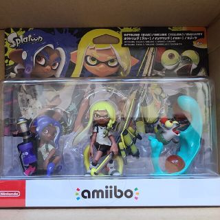 ニンテンドースイッチ(Nintendo Switch)の【新品未開封】Splatoon3 amiibo トリプルセット(ゲームキャラクター)