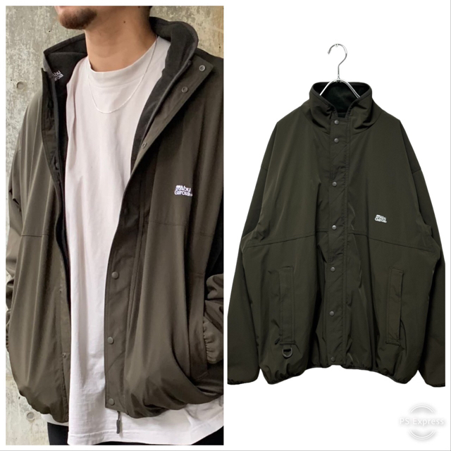 21aw 1LDK購入 abu garciaリバーシブル ブルゾン-